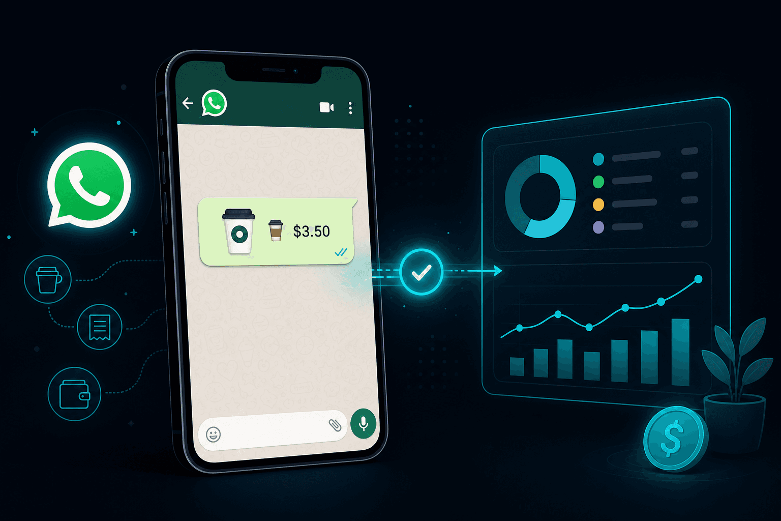 Cara Catat Pengeluaran Lewat WhatsApp — Praktis & Cepat